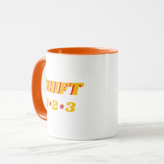 the shift mug マグカップ (正面左)