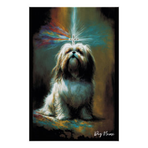 The Shih Tzu Dog - Composition 002 ポスター