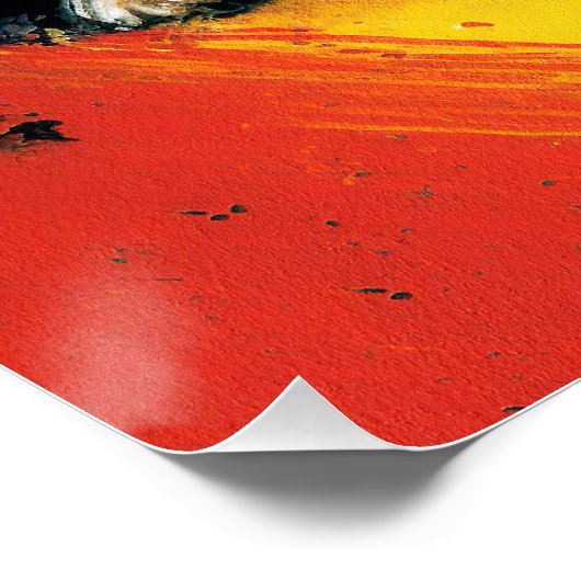 The Shih Tzu Dog - Composition 003 ポスター (コーナー)