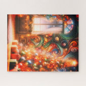 The Shimmering Retro, Groovy Christmas Tree ジグソーパズル (横)