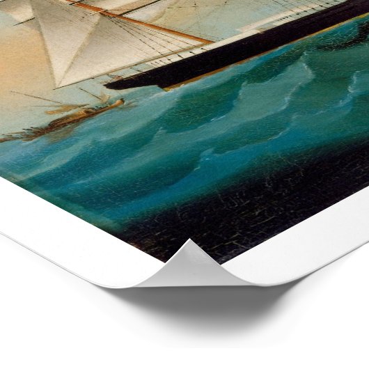 The Ship Fleetwing, Hong Kong Bay ポスター (角)