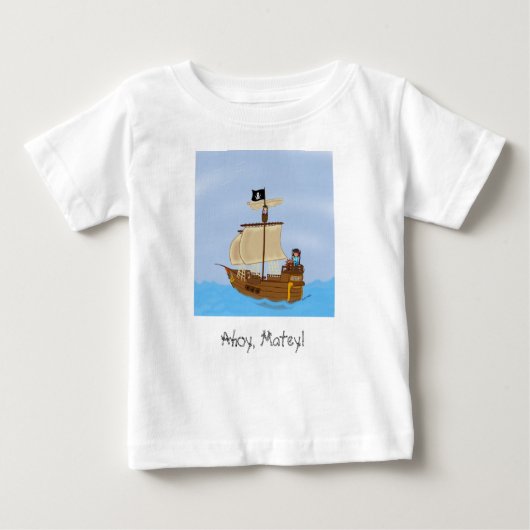 The Ship WIth Pirates Tシャツ (正面)