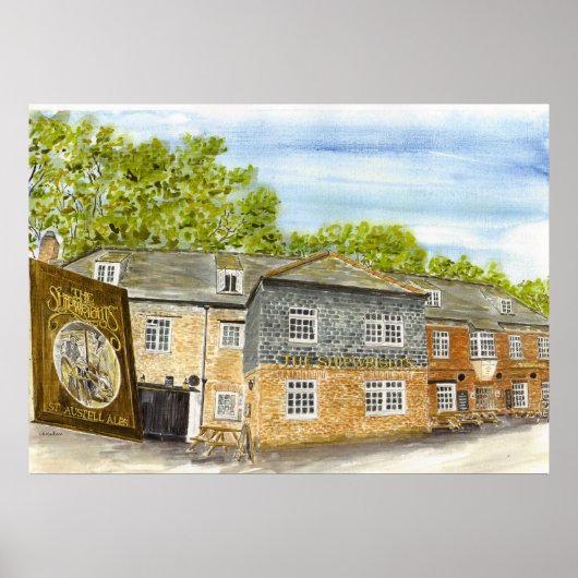 'The Shipwrights' Print ポスター (正面)