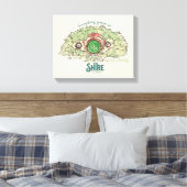 THE SHIRE™ではすべてが育つ キャンバスプリント (インサイチュ (寝室))