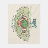 THE SHIRE™ではすべてが育つ フリースブランケット (正面)