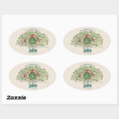 THE SHIRE™ではすべてが育つ 楕円形シール (シート)