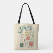 THE SHIRE™ Watercolor Collage Graphic トートバッグ (裏面)