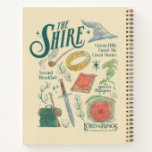 THE SHIRE™ Watercolor Collage Graphic ノートブック (裏面)