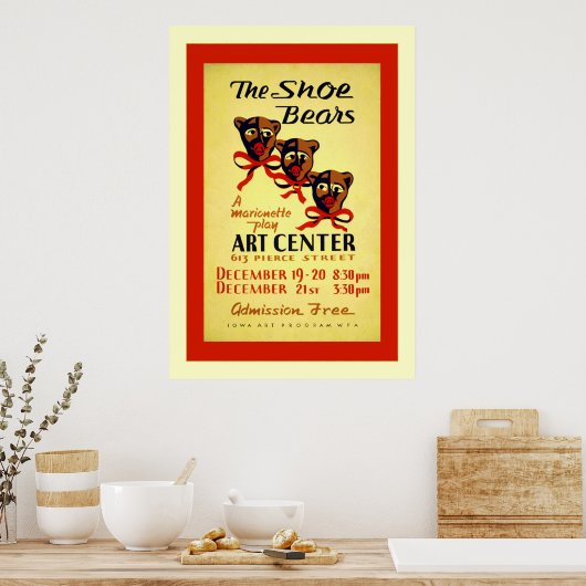 The Shoe Bears ポスター (キッチン)