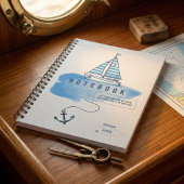 The "Shore-ly" Inspired Nautical Journal ノートブック