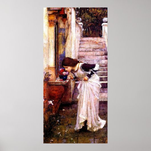 The Shrine by John William Waterhouse ポスター (正面)