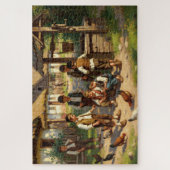 The Shtetl Puzzle - The Magic of Village Life ジグソーパズル (縦)
