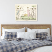 The Shuttlecock, 11 from 'Le Bon Genre', 180 キャンバスプリント (インサイチュ (寝室))