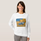 The Siesta 1890 by Vincent van Gogh Tシャツ (正面フル)