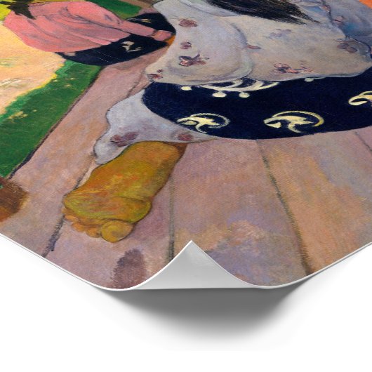 The Siesta | Paul Gauguin ポスター (角)