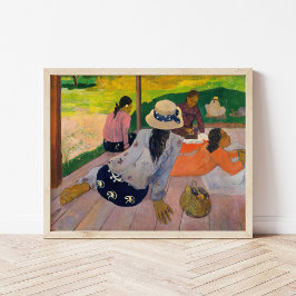 The Siesta | Paul Gauguin ポスター