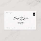 The Signature Script - Minimalist Business Card 名刺 (正面)