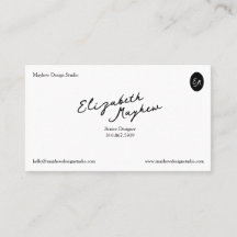 The Signature Script - Minimalist Business Card