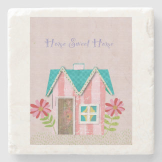 The Signature Whimsy (Pink & Teal) ストーンコースター