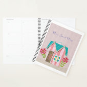 The Signature Whimsy (Pink & Teal) プランナー手帳 (ディスプレー)