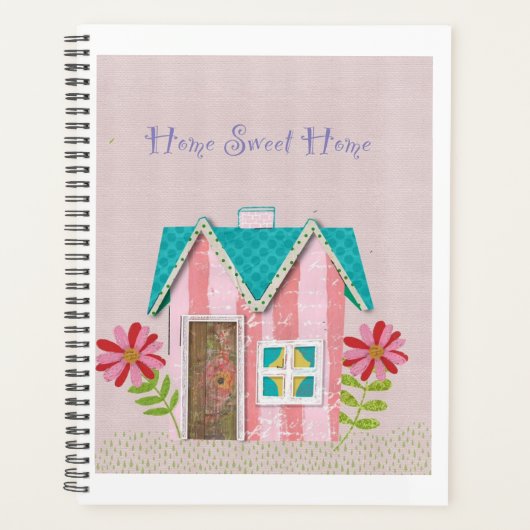 The Signature Whimsy (Pink & Teal) プランナー手帳 (正面)