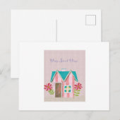 The Signature Whimsy (Pink & Teal) ポストカード (正面/裏面)