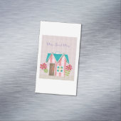 The Signature Whimsy (Pink & Teal) マグネット名刺 (インサイチュ)