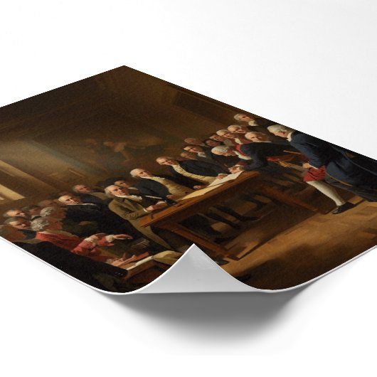 The Signing of the Declaration of Independence – 1 ポスター (角)