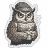 The Silence Observer シール (正面)