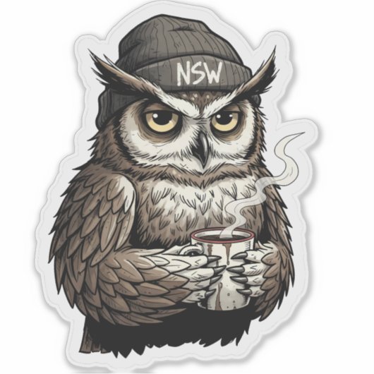 The Silence Observer シール (正面)