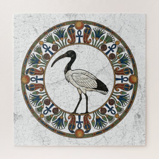 The Silence of Knowledge: Sacred Ibis of Thoth ジグソーパズル (縦)
