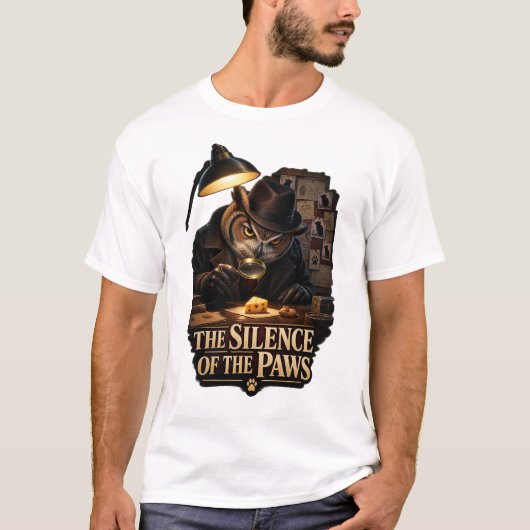 The Silence of the Paws Owl Tシャツ (正面)