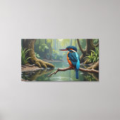 The Silent Hunter キャンバスプリント (正面)