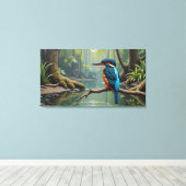 The Silent Hunter キャンバスプリント (インサイチュ (ウッドフロア))