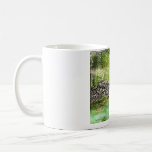 The Silent Man コーヒーマグカップ (左)