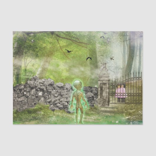 The Silent Man 薄葉紙 (正面)