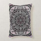 The Silver Fractal Garden アクセントクッション (正面(垂直))