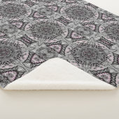 The Silver Fractal Garden シェルパブランケット (3/4)