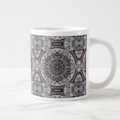 The Silver Fractal Garden ジャンボコーヒーマグカップ (右)