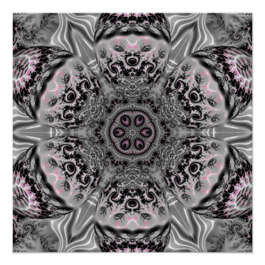 The Silver Fractal Garden ポスター (正面)