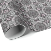 The Silver Fractal Garden ラッピングペーパー (ロールコーナー)