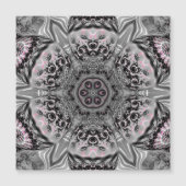 The Silver Fractal Garden Magnetic Card (正面)