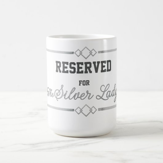 The Silver Lady Mug  コーヒーマグカップ (中央)