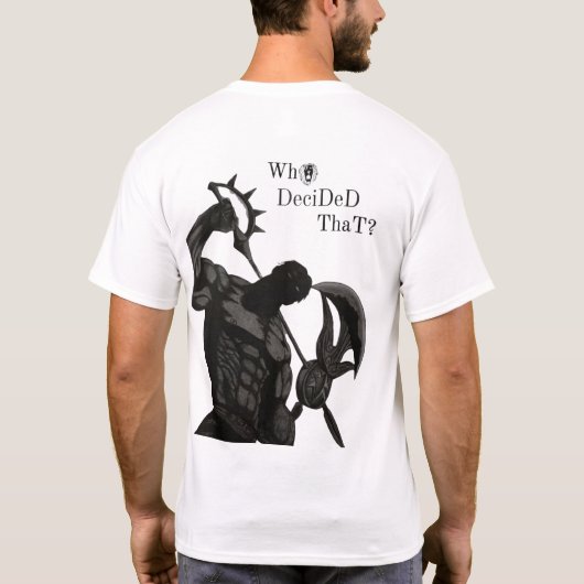 the sin of pride  tシャツ (裏面)