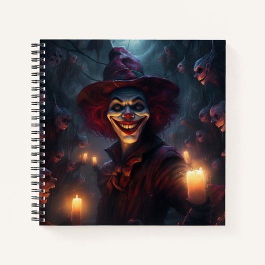The Sinister Clown ノートブック (正面)