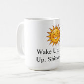 The Sip Up & Shine Mug コーヒーマグカップ (正面左)