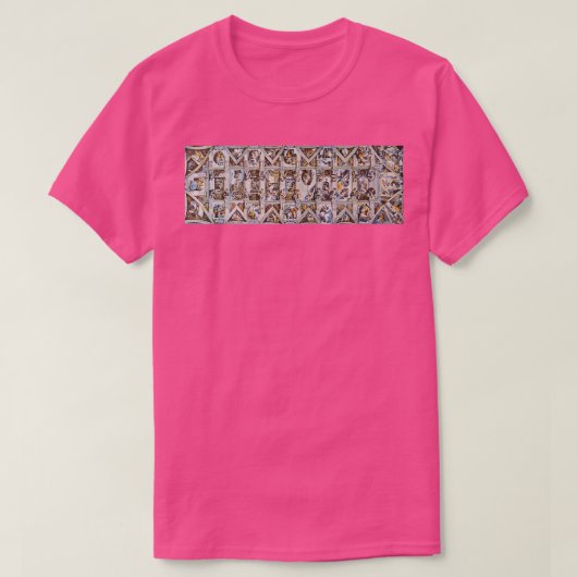 The Sistine Chapel Ceiling Tシャツ (デザイン正面)