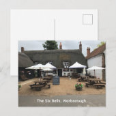 The Six Bells, Warborough, Oxfordshire ポストカード (正面/裏面)