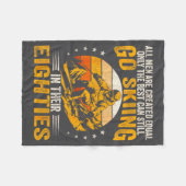 The Six Seven Elf Funny Viral Meme Christmas Match フリースブランケット (正面(横))