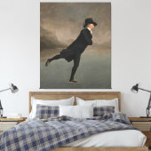 The Skating Minister キャンバスプリント (インサイチュ (寝室))